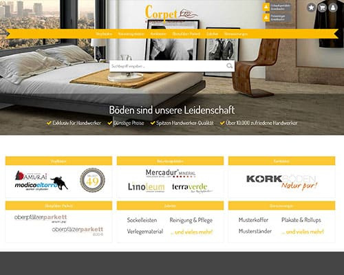 B2B-Shop mit Ersatzteil- und Variantenverwaltung