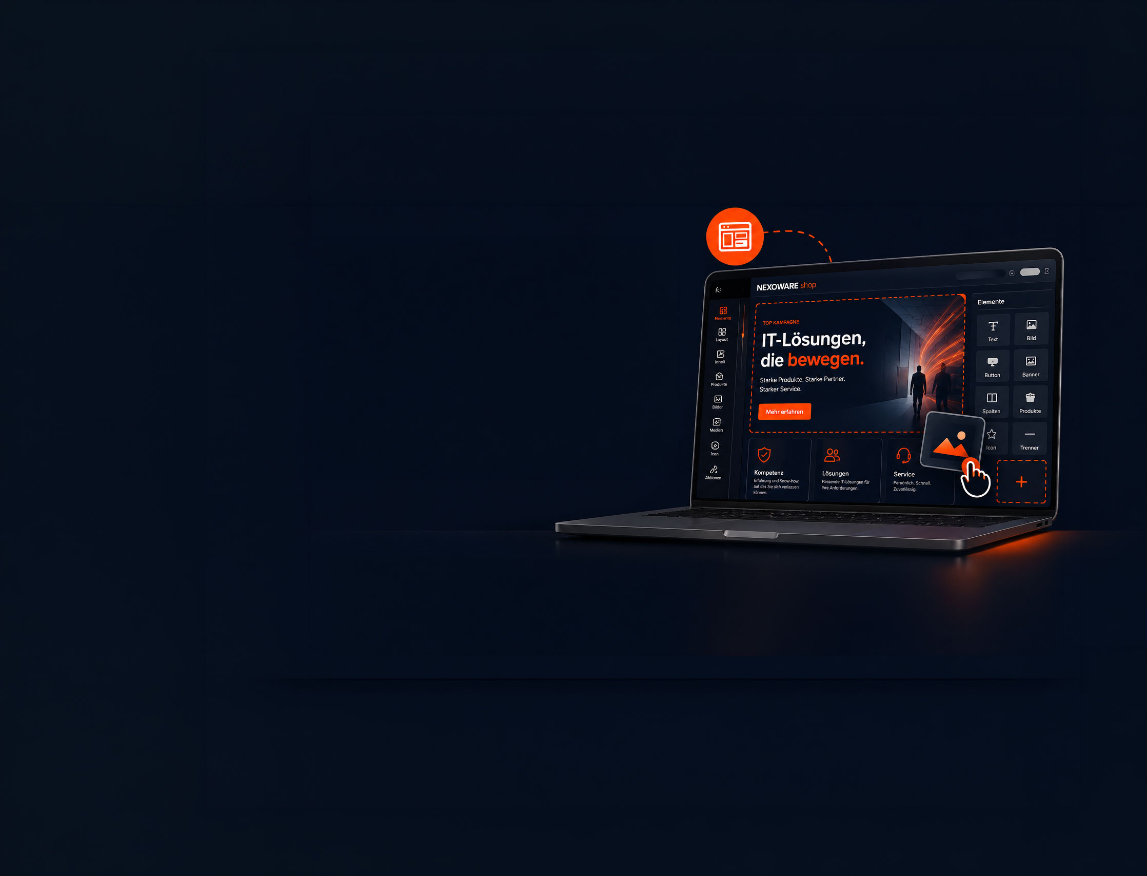 mann schreibt vor seinem Laptop